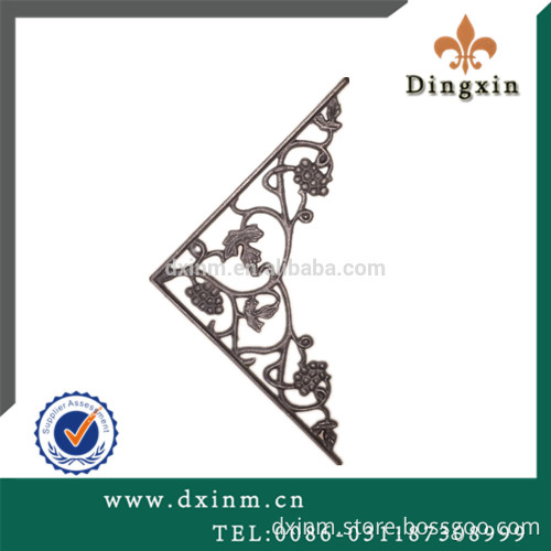 Chinese classical cast iron metal ornaments for doors and fence decorations